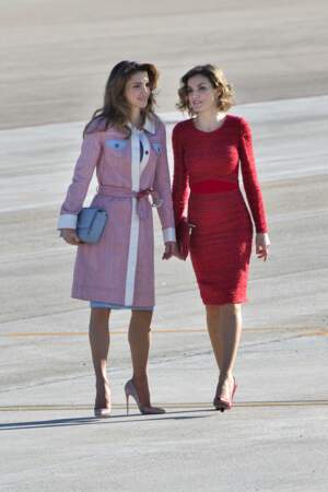  Letizia d'Espagne et Rania de Jordanie
