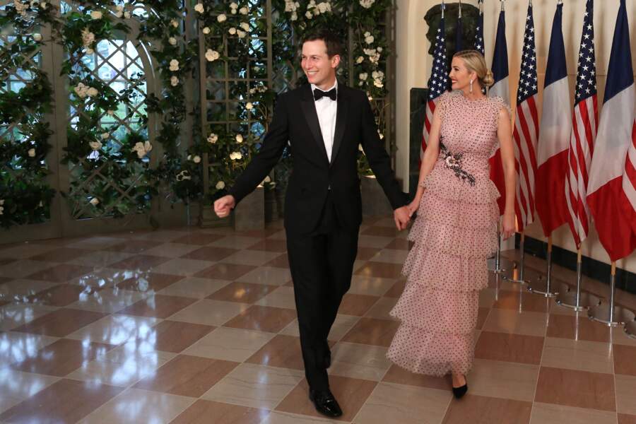 Ivanka Trump en robe Rodarte : la fille du président a sorti le grand jeu pour le couple Macron