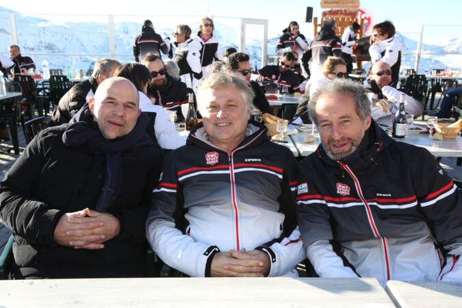 Vincent Moscato, Denis Charvet et Michel Desjoyeaux