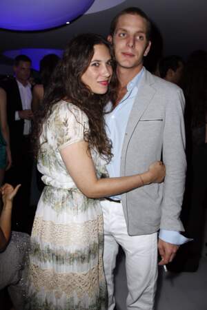 Les amoureux en soirée à Cannes en mai 2012.