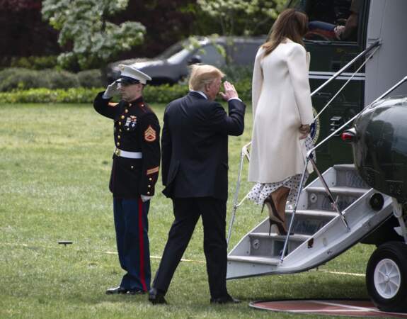 Le look de Melania Trump rappelle celui de Kate Middleton