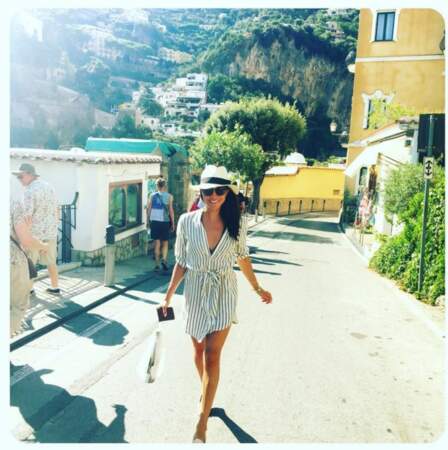 Meghan Markle en vacances en Italie,  été 2016