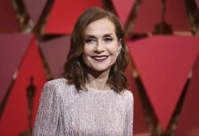 Isabelle Huppert aux Oscars 2017