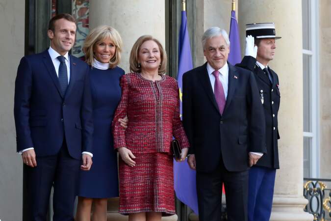 Brigitte Macron recycle une de ses robes favorites signée Louis Vuitton