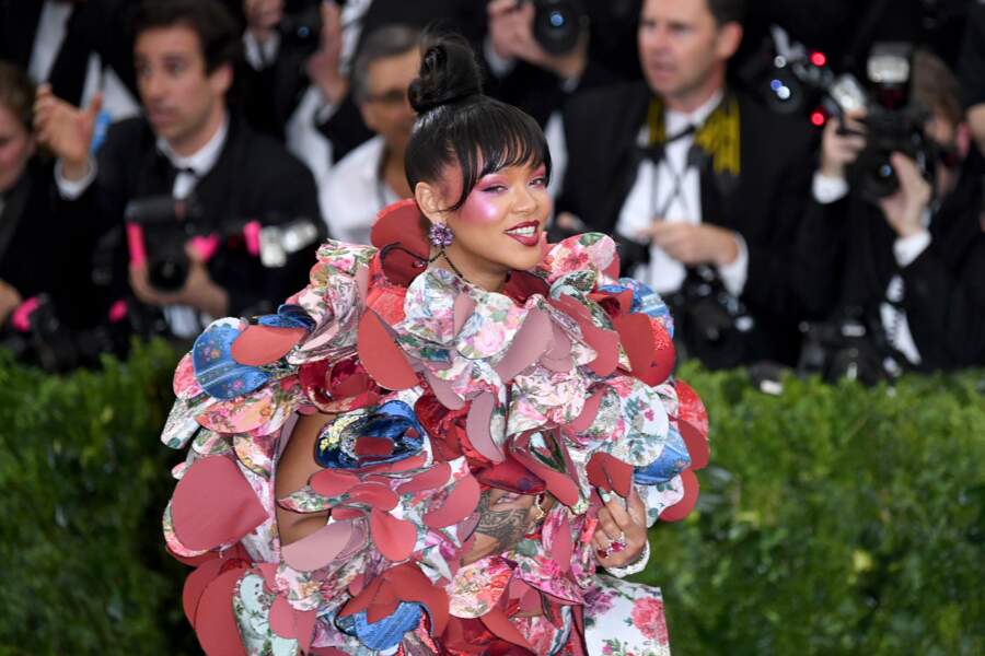 Rihanna, star incontestée du tapis rouge au Met Ball 2017 