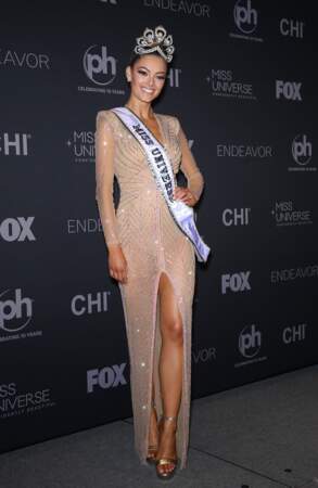 La Sud-Africaine Demi-Leigh Nel-Peters devient Miss Univers à Las Vegas le 26 novembre 2017