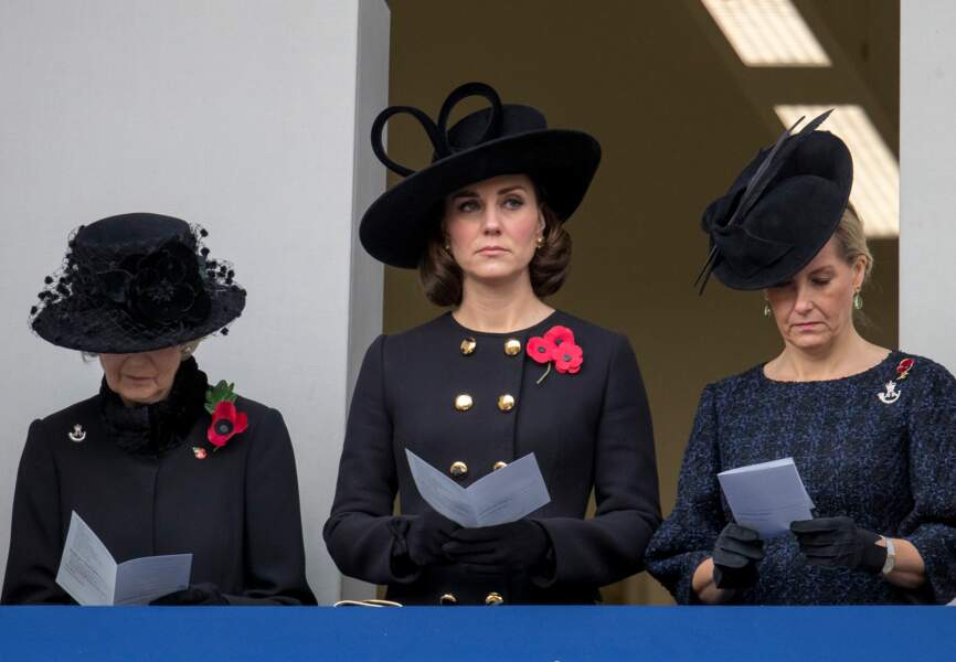 Kate Middleton a rendu hommage aux soldats tombés lors des deux guerres mondiales.