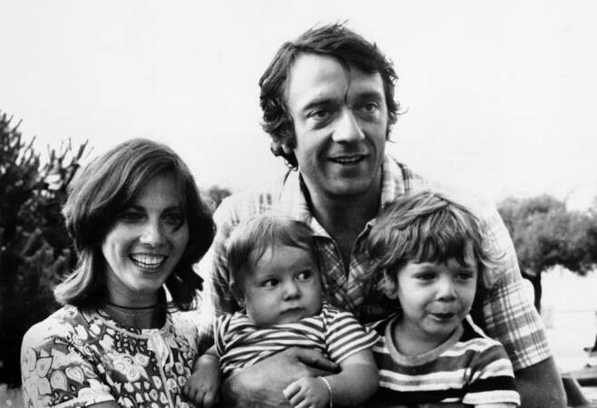 Juillet 1970. Vacances en famille à Arcachon avec ses parents et son petit frère Mathias