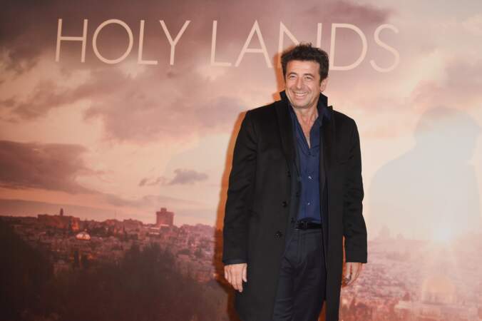 Patrick Bruel à l'avant-première du film "Holy Lands" d'Amanda Sthers, le 4 décembre 2018 à Paris