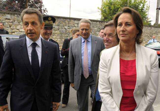 Nicolas Sarkozy et Ségolène Royal