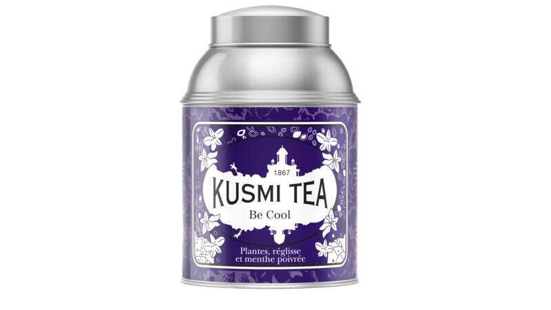 Dans la tasse : Tisane Apaisante Be Cool, Kusmi Tea, 16,10 €