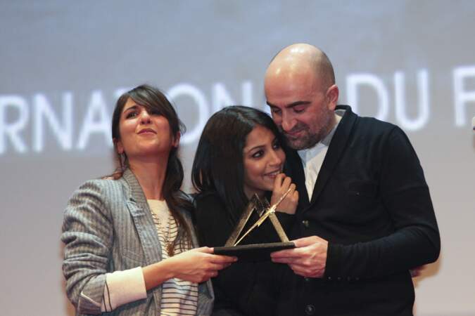 Emotion pour Géraldine Nakache, Leila Bekhti et Hervé Mimran récompensés pour Tour ce qui brille