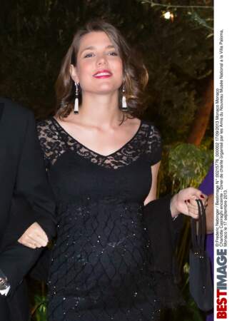 Charlotte Casiraghi, lors d'un diner de charité à la Villa Paloma à Monaco, le 17 septembre 2013