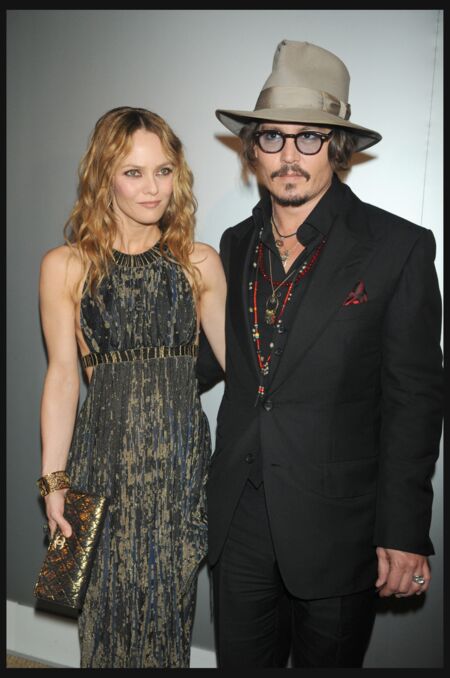 Vanessa Paradis et Johnny Depp 