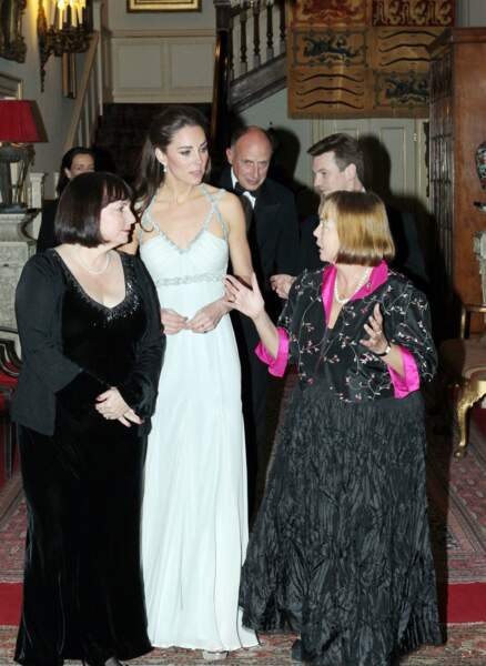 Kate Middleton au dîner du gala In Kind Direct, à Clarence House, à Londres, le 26 octobre 2011.