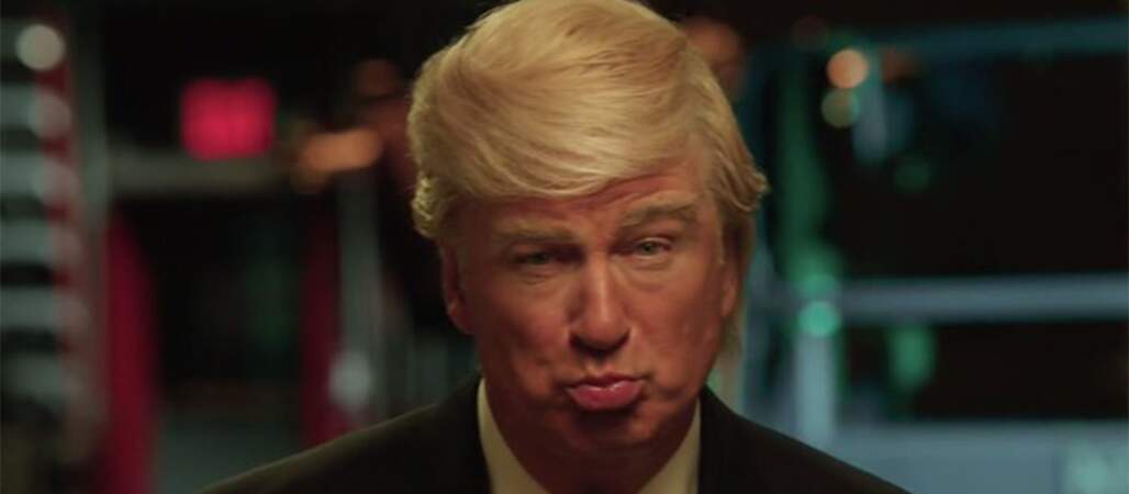 Alec Baldwin incarne Donald Trump dans un sketch du Saturday Night Live