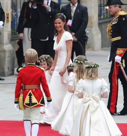 Pippa Middleton, la demoiselle d'honneur qui a déchaîné les passions en avril 2011 pour les épousailles du siècle