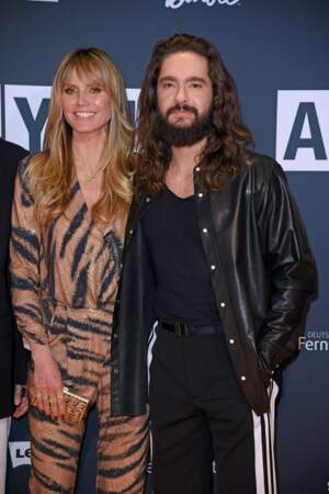 PHOTOS - Heidi Klum, une sublime quadragénaire féline, avec son fiancé Tom Kaulitz