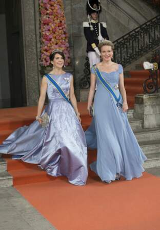 La princesse Mary du Danemark et la reine Mathilde de Belgique