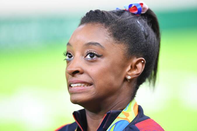 L'Américaine Simone Biles a raflé la plupart des médailles de gymnastique, petit moment de stress pourtant