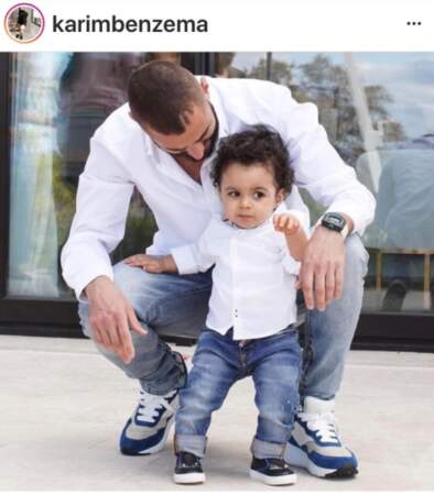 Karim Benzeman et son fils Ibrahim