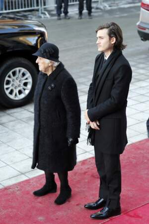 René-Charles et sa grand-mère