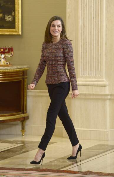 Letizia d'Espagne, une reine rompue aux visites officielles