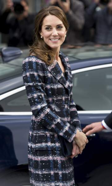 Kate Middleton à Manchester, le 14 octobre 2016
