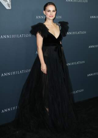 Natalie Portman à la première de 'Annihilation' au théâtre Regency Villages à Westwood, le 13 février 2018
