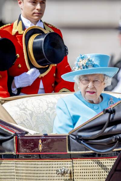 La reine Elisabeth II d'Angleterre le 9 juin 2018