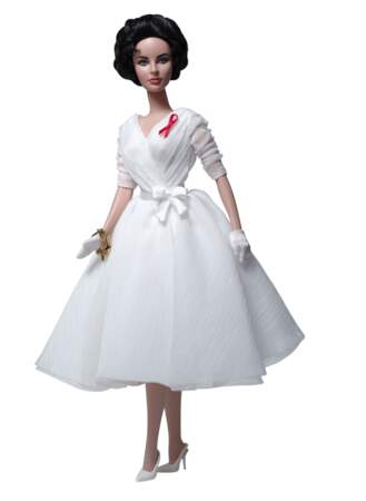 Une poupée Barbie à l'effigie d'Elizabeth Taylor