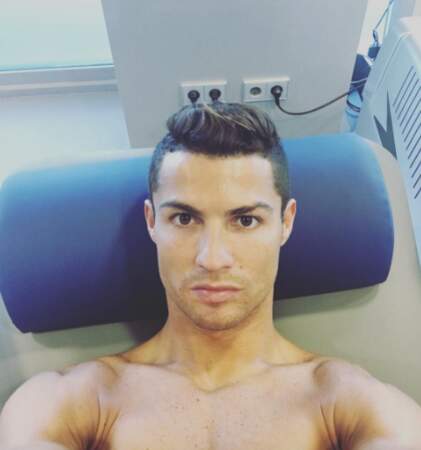 Cristiano Ronaldo au repos