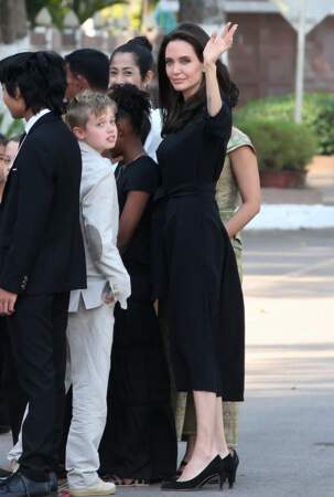 Angelina Jolie au Cambodge