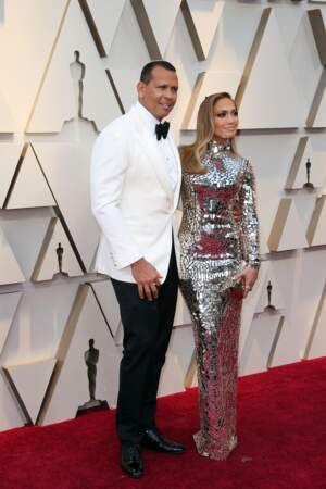 Alex Rodriguez et Jennifer Lopez étincelante en robe Tom Ford