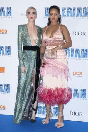 Rihanna et Cara Delevingne sont les stars du nouveau film de Luc Besson, "Valerian et la cité des 1000 planètes" 