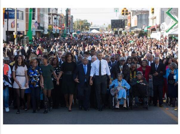 Célébration de la marche de Selma