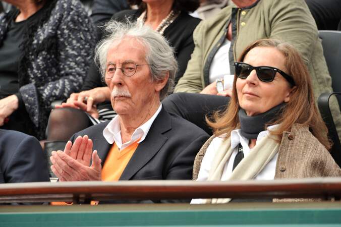 Jean Rochefort et sa deuxième épouse Françoise Vidal en 2014