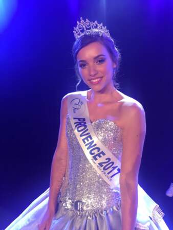 Kleofina Pnishi élue Miss Provence le 29 juillet 2017 à Cogolin