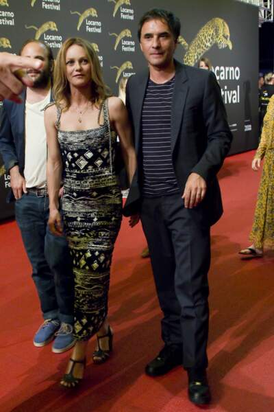 Vanessa Paradis et Samuel Benchetrit lors de la première du film "Chien"