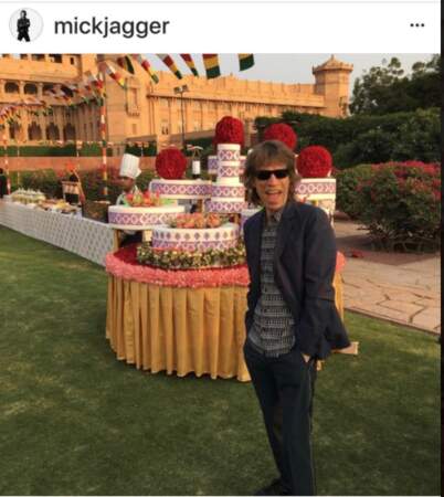 Mick Jagger en Inde