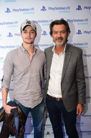 Louis Sarkozy et  Philippe Cardon,  Vice-Président de Sony Interactive Entertainment Europe