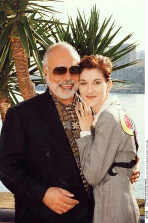 Céline Dion et René Angelil, à Monte-Carlo, en 1995
