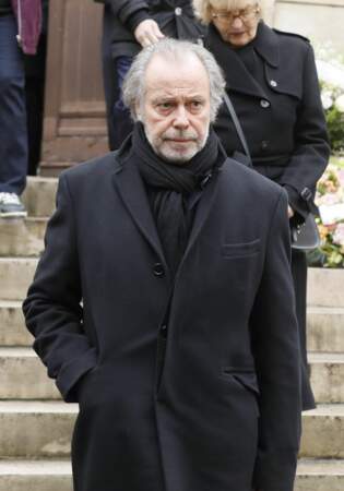 Michel Leeb aux obsèques de Michel Legrand à la cathédrale orthodoxe Saint-Alexandre-Nevsky à Paris, le 1er février