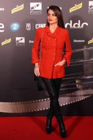 La nouvelle égérie Chanel, Penélope Cruz, était en total look de la maison aux "Days of Cinema Awards".