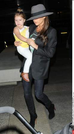 Victoria Beckham et sa fille Harper, 5 ans