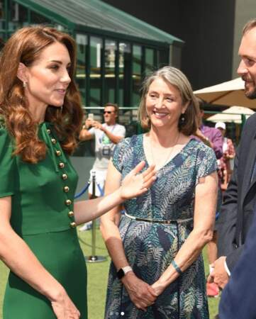 La duchesse de Cambridge est dans son élément à Wimbledon