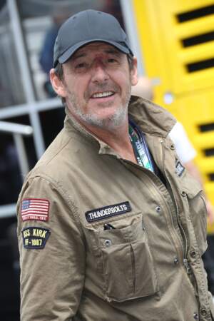 Jean-Luc Reichmann, tout sourire au Grand Prix de France au Castellet le 24 juin