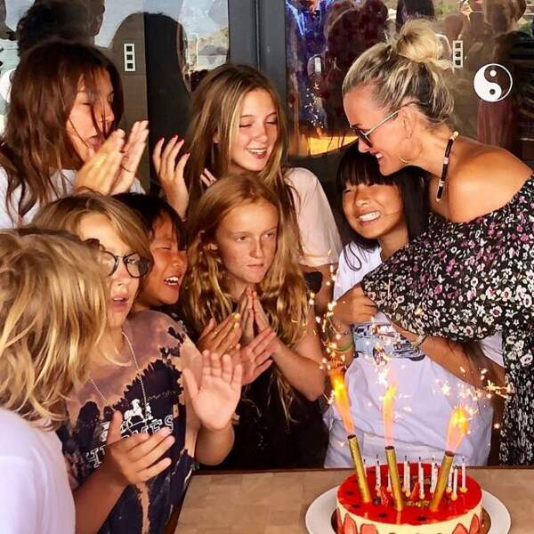 Laeticia Hallyday a organisé une jolie fête d'anniversaire pour sa fille Jade