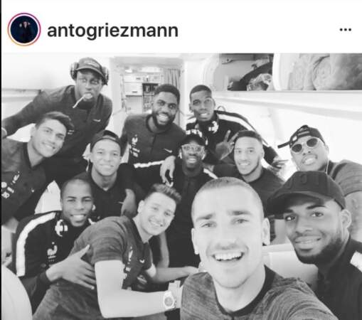 Antoine Griezmann et l'équipe de France de foot