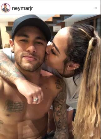 Neymar et sa fiancée